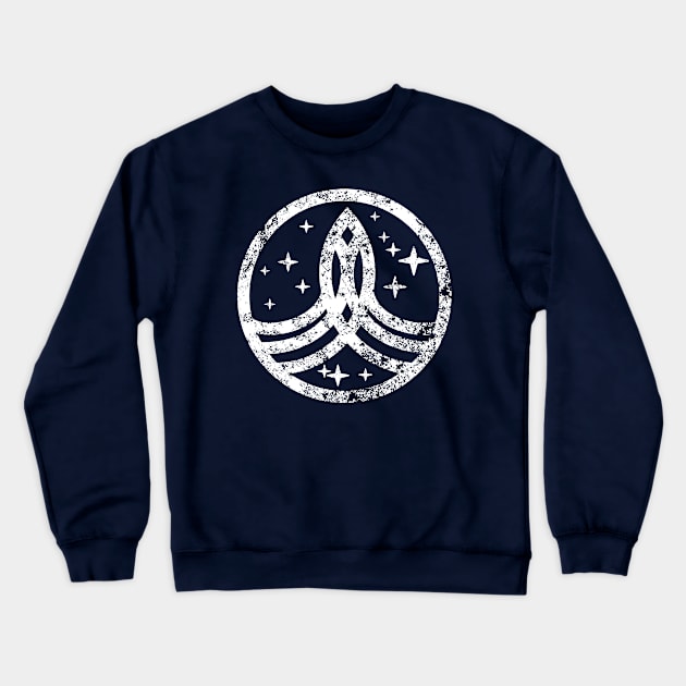 PLANETARY UNION LOGO Crewneck Sweatshirt by KARMADESIGNER T-SHIRT SHOP